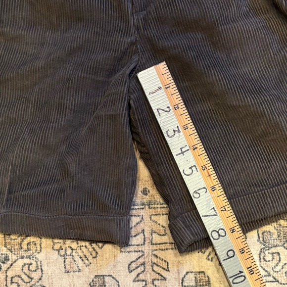 VTG Corduroy‎ Shorts Kikomo Women's Sz 5/6 Gray Soft Warm Y2K High Rise - Picture 4 of 6